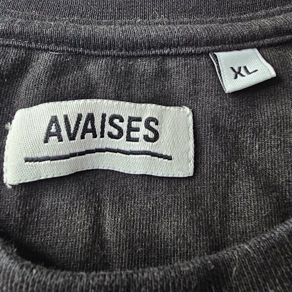 Men's Basic Crew Neck T-Shirt, Black, Short sleeve, XL - Picture 4 of 7